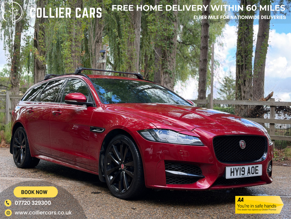 Jaguar XF 2.0D R-sport Sportbrake Euro 6 S Red