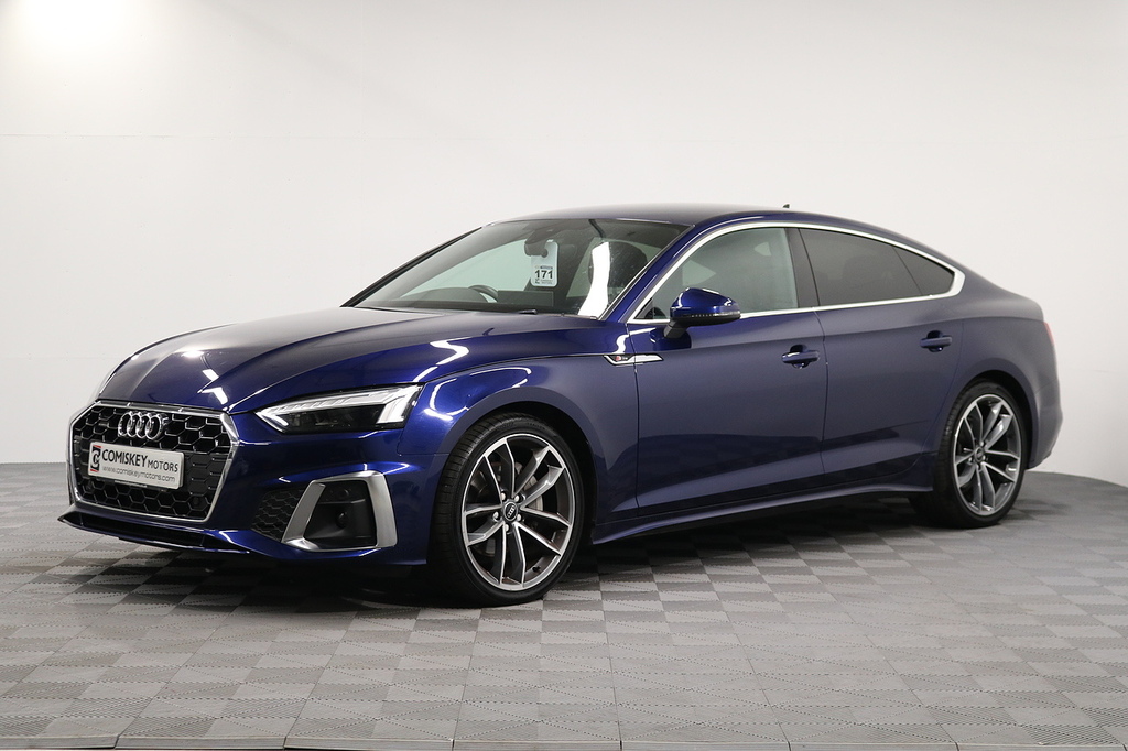 Audi A5 Tdi S Line KS71CKL Blue #2