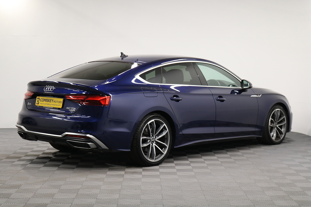 Audi A5 Tdi S Line KS71CKL Blue #5