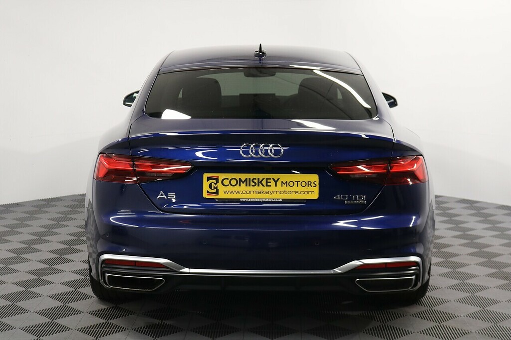 Audi A5 Tdi S Line KS71CKL Blue #4