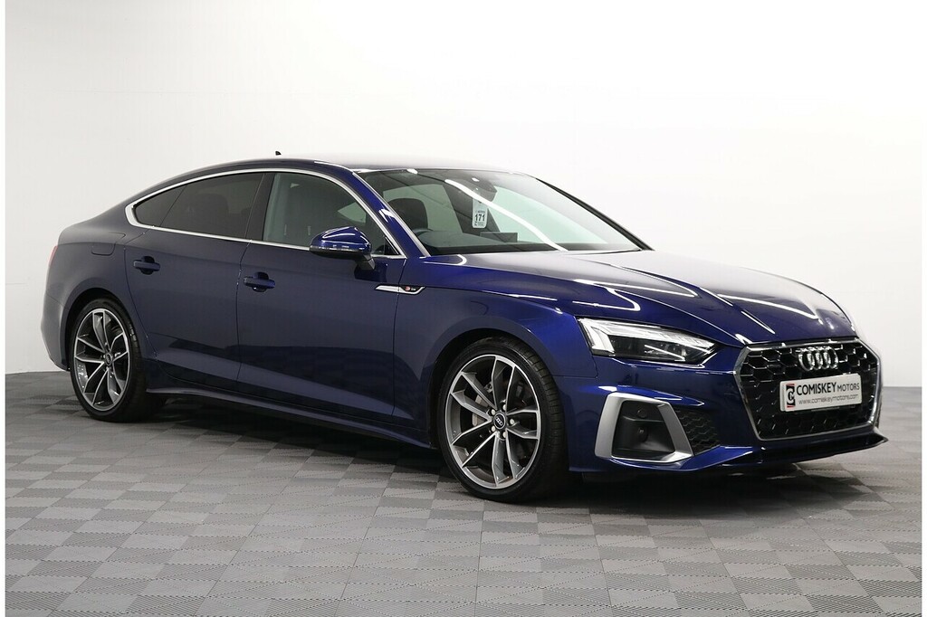 Audi A5 Tdi S Line Blue
