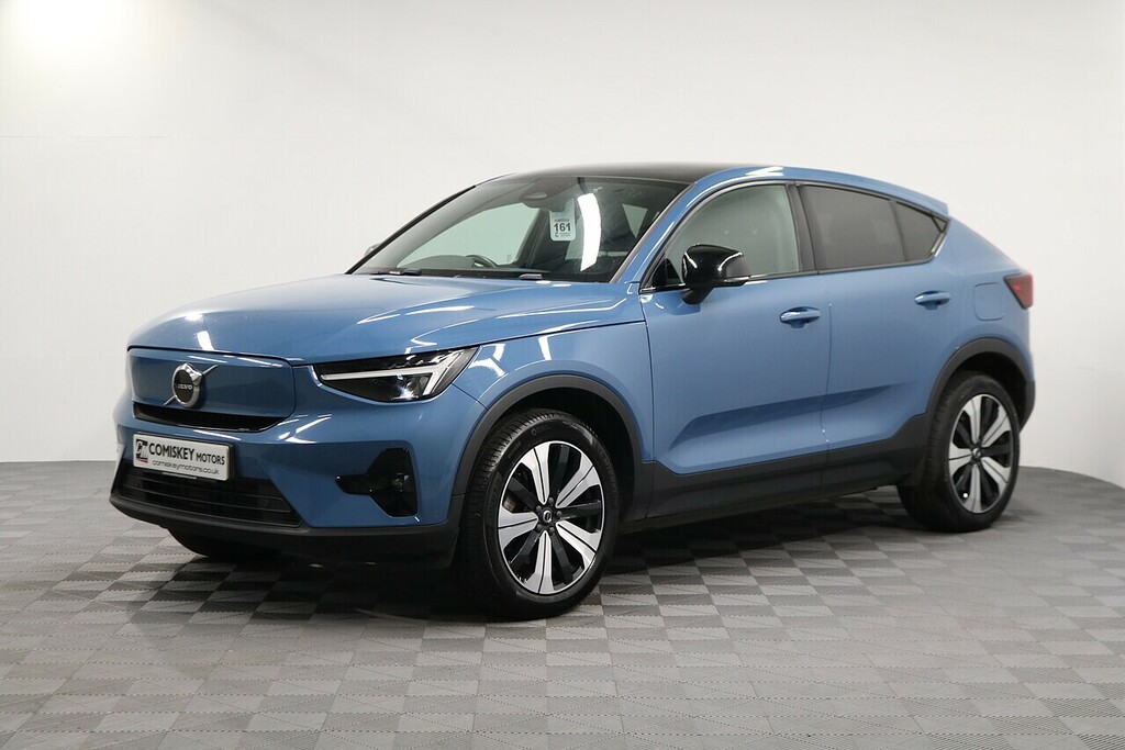 Volvo C40 Plus Blue #3