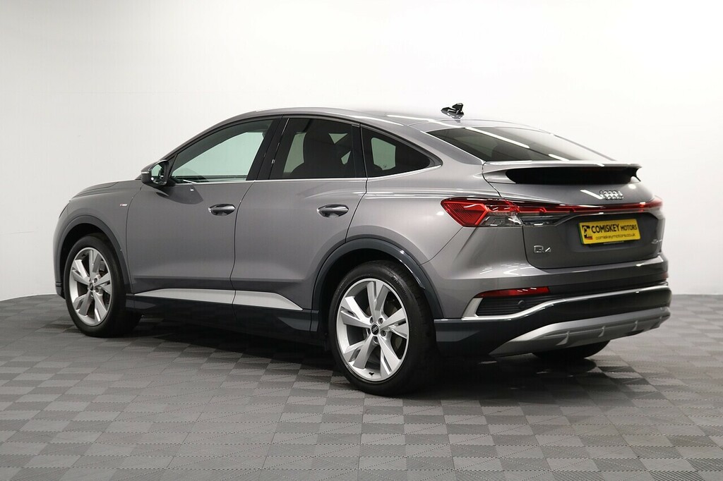 Audi Q4 E Tron S Line Grey #4