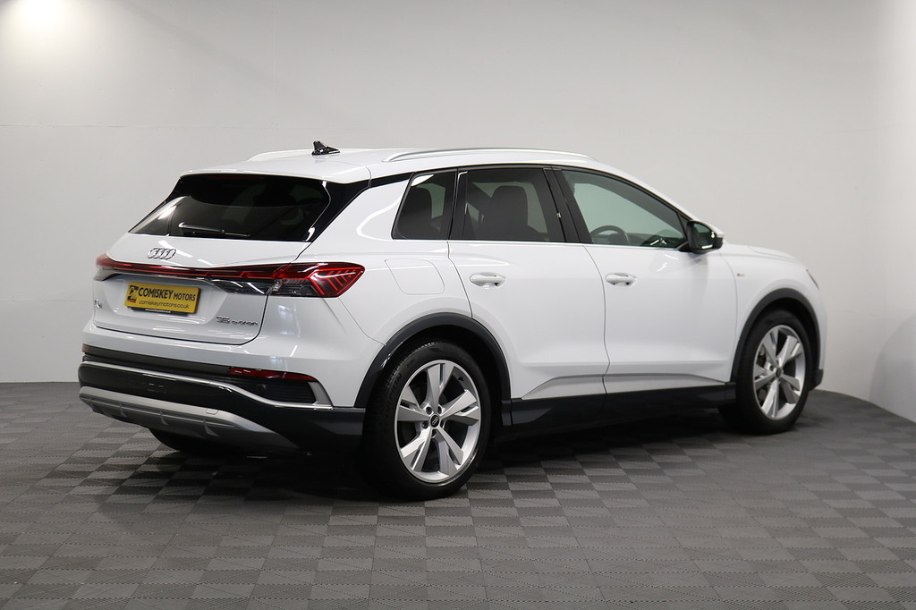 Audi Q4 E Tron S Line White #6