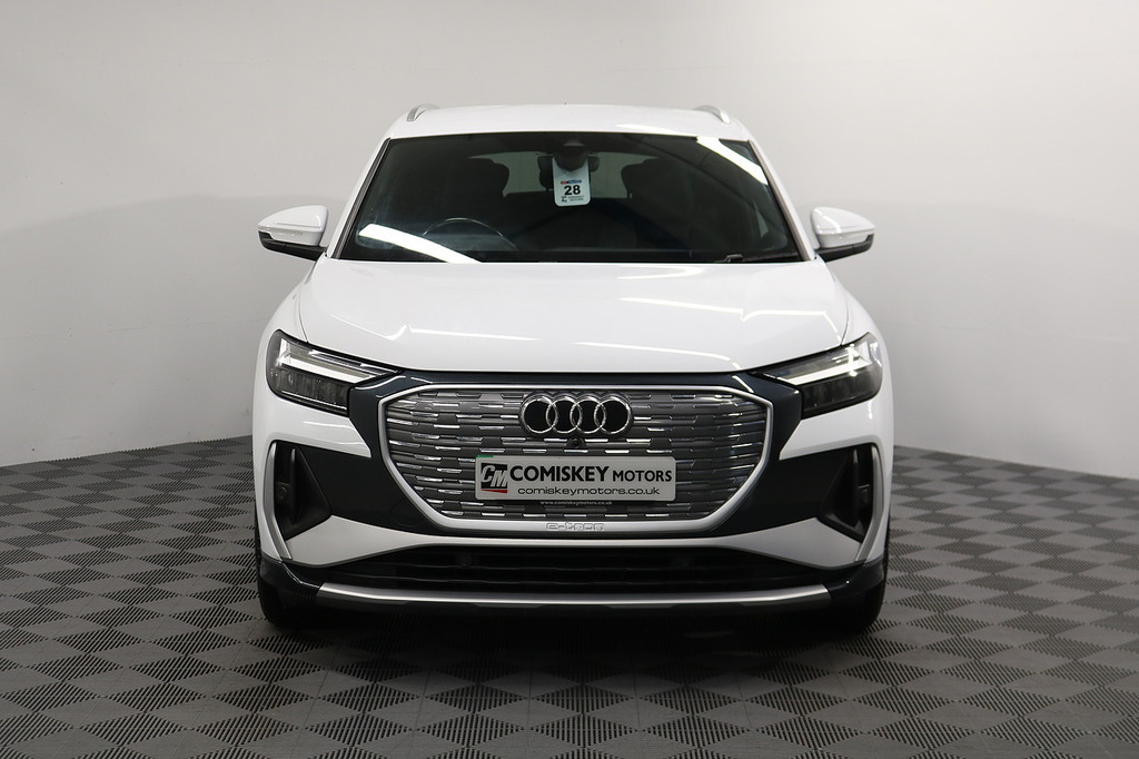 Audi Q4 E Tron S Line White #2