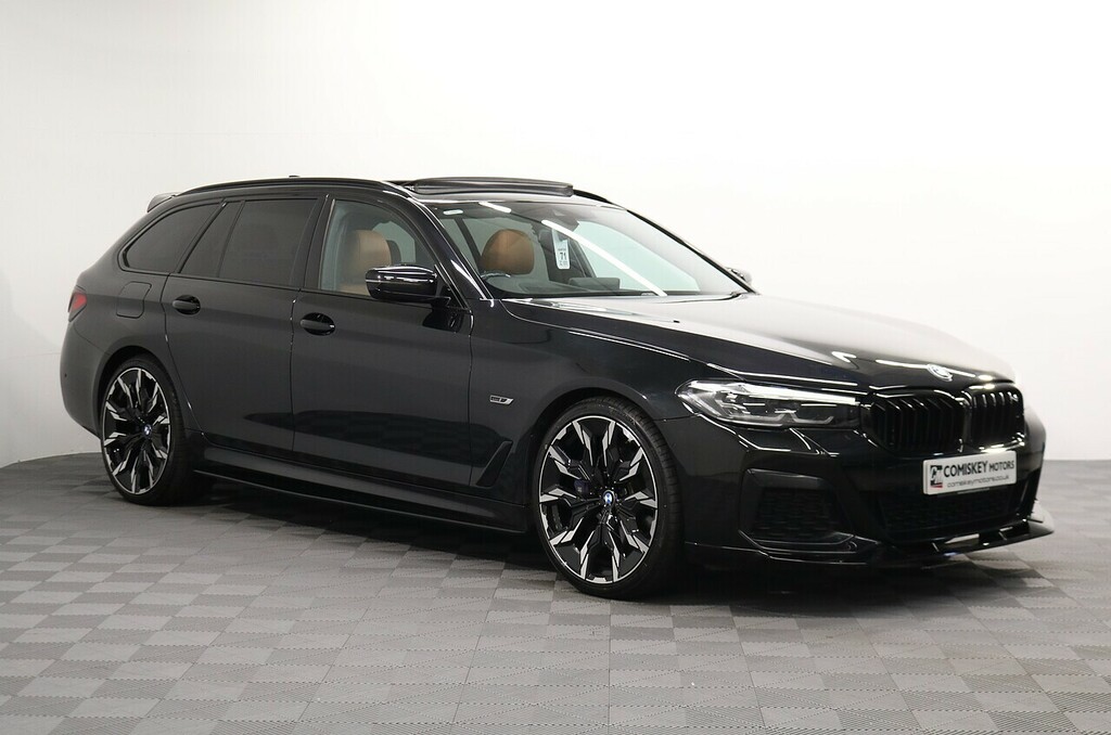 BMW 5 Series 530E M Sport Blue