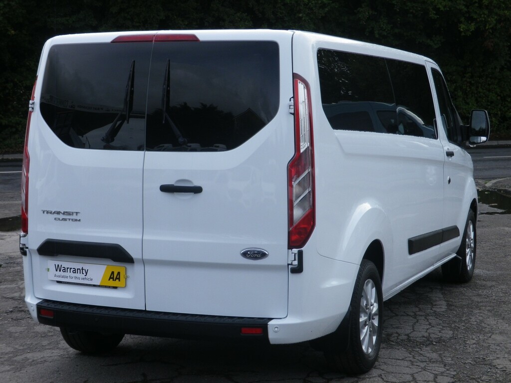 Ford Transit Custom 2.0 Transit Custom Trend 9 Seater Minibus 320 L2 FL73BTY White #4