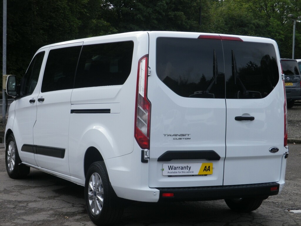 Ford Transit Custom 2.0 Transit Custom Trend 9 Seater Minibus 320 L2 FL73BTY White #3