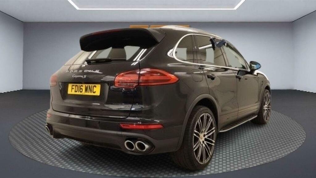 Porsche Cayenne S Black #4