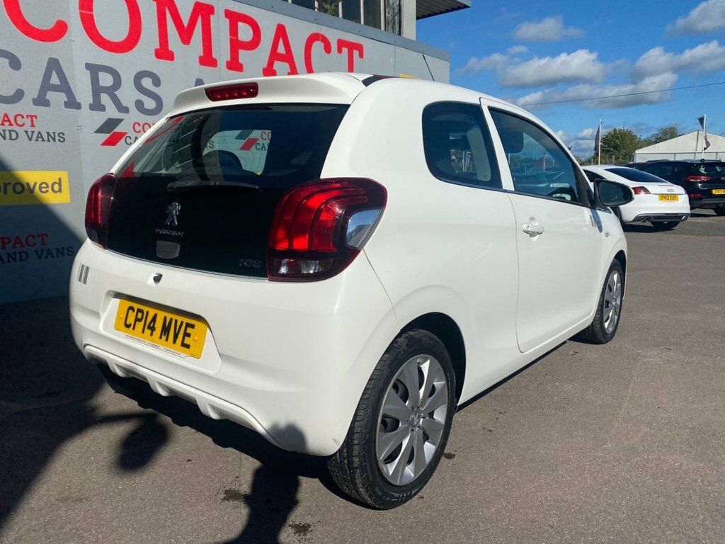 Peugeot 108 1L Active White #5