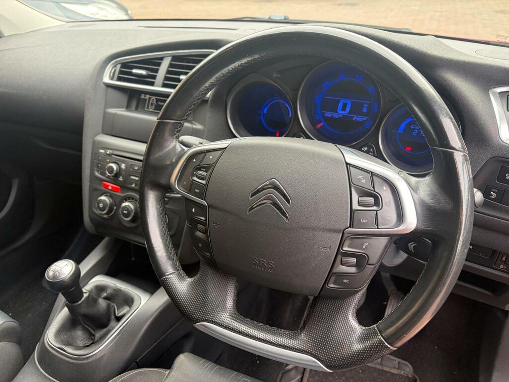 Citroen C4 1.6 Vti Vtr Euro 5 Red #12