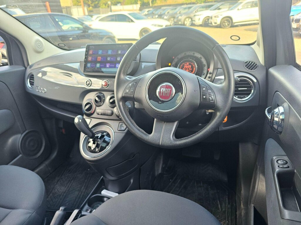 Fiat 500 Lounge Dualogic Blue #10