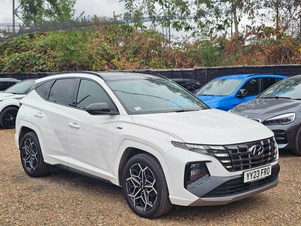 Hyundai Tucson 1.6 H T-gdi N Line S Euro 6 Ss White