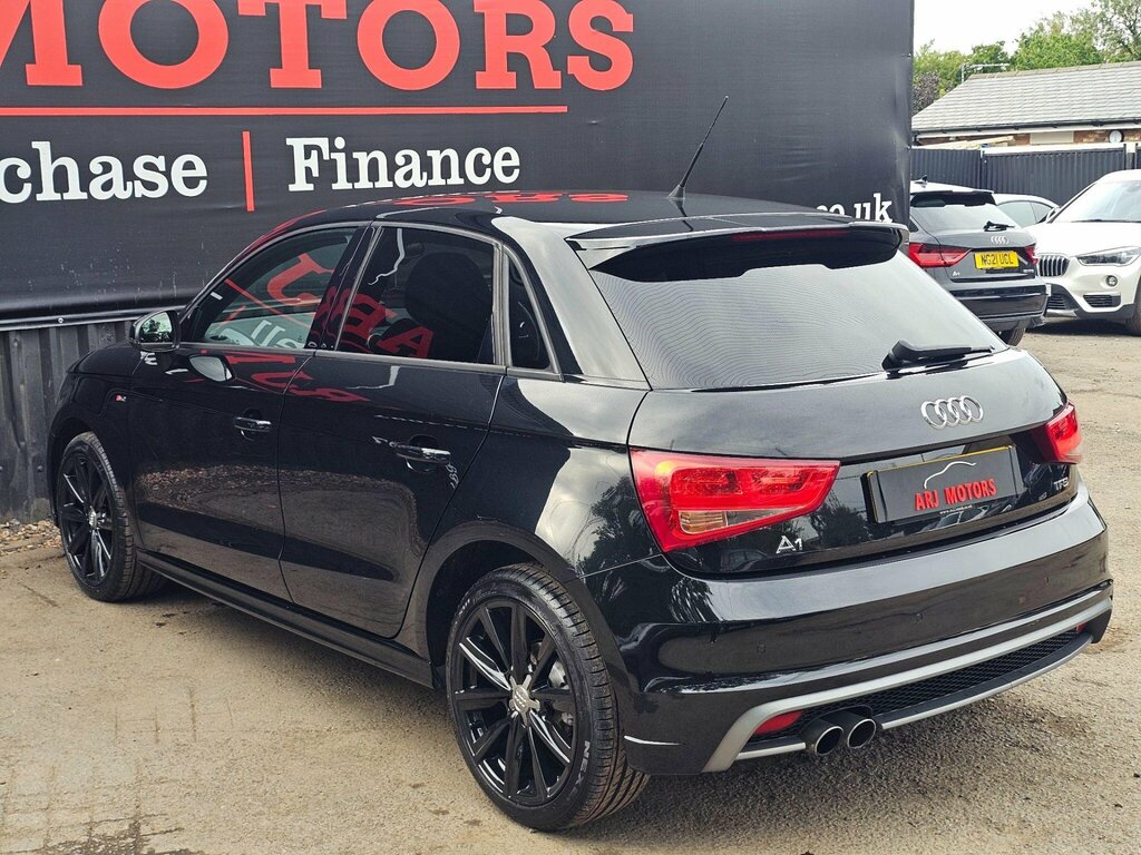 Audi A1 1.4 Tfsi S Line Style Edition Sportback S Tronic E Black #6