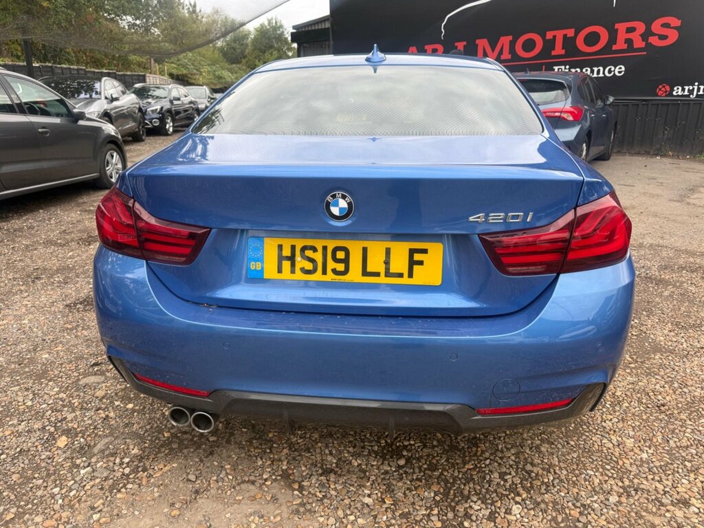 BMW 4 Series 2.0 420I Gpf M Sport Euro 6 Ss Blue #3