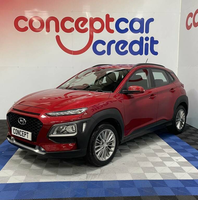 Hyundai Kona Hatchback 1.0T Gdi Blue Drive Se Red