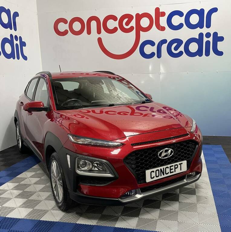 Hyundai Kona Hatchback 1.0T Gdi Blue Drive Se Red #2
