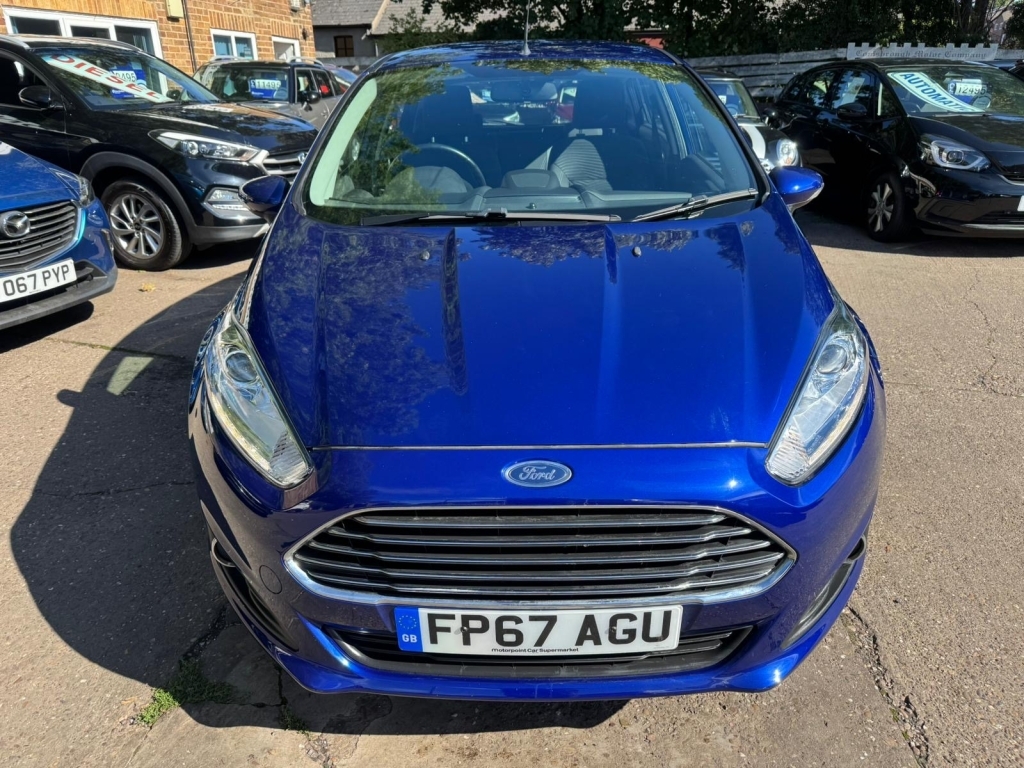 Ford Fiesta Hatchback 1.2 Zetec FP67AGU Blue #2