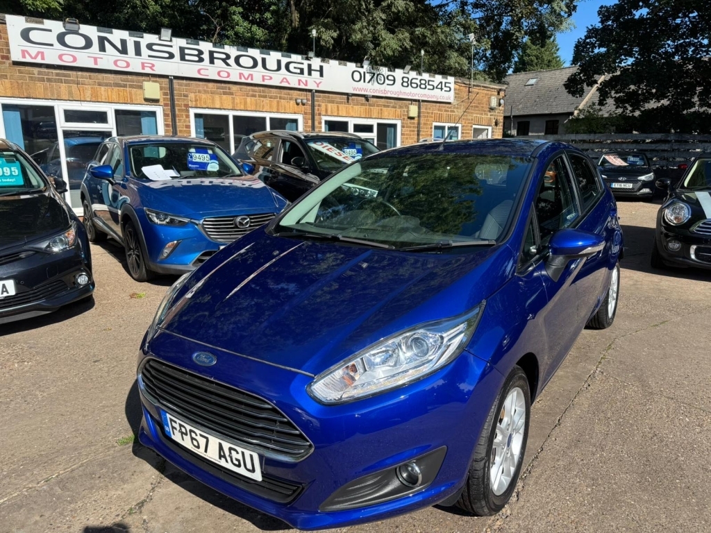 Ford Fiesta Hatchback 1.2 Zetec FP67AGU Blue