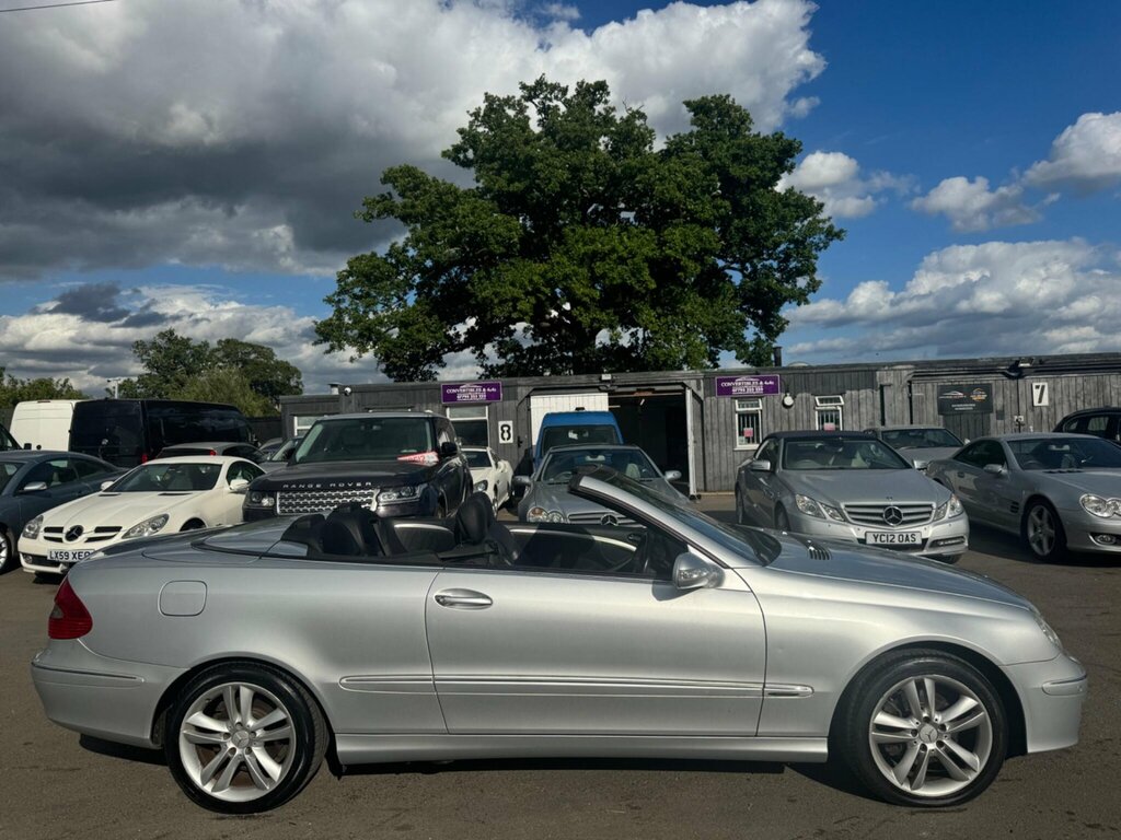 Mercedes-Benz CLK 3.0 Clk280 Avantgarde Cabriolet 7G-tronic Silver #2