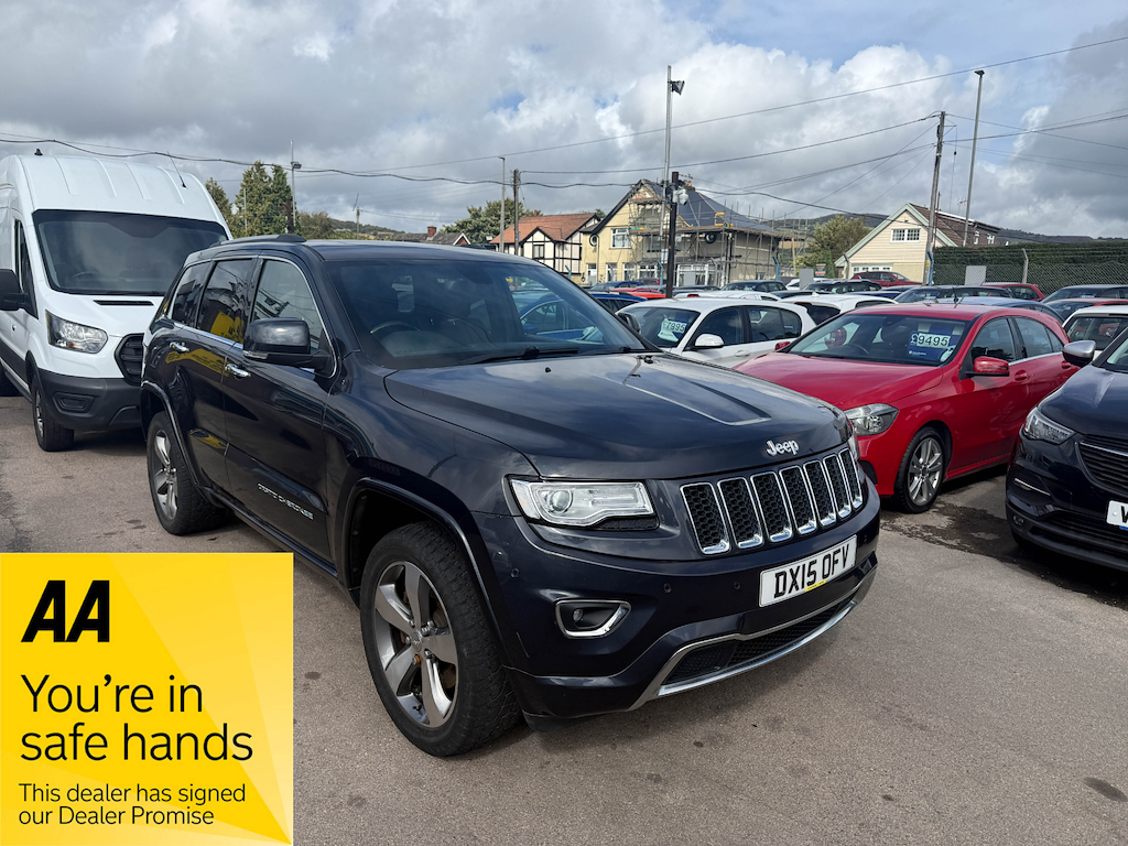 Jeep Grand Cherokee V6 Crd Overland Grey