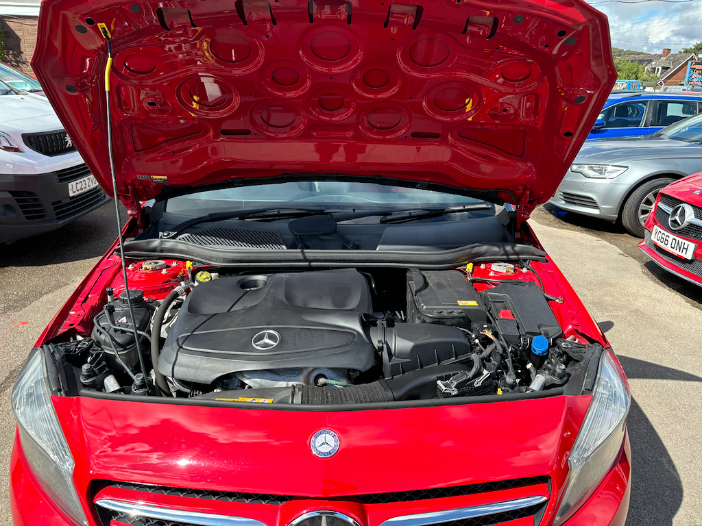 Mercedes-Benz A Class Hatchback Red #11