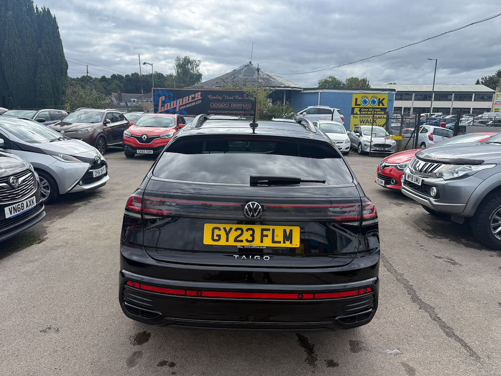 Volkswagen Taigo R-line Tsi Black #5
