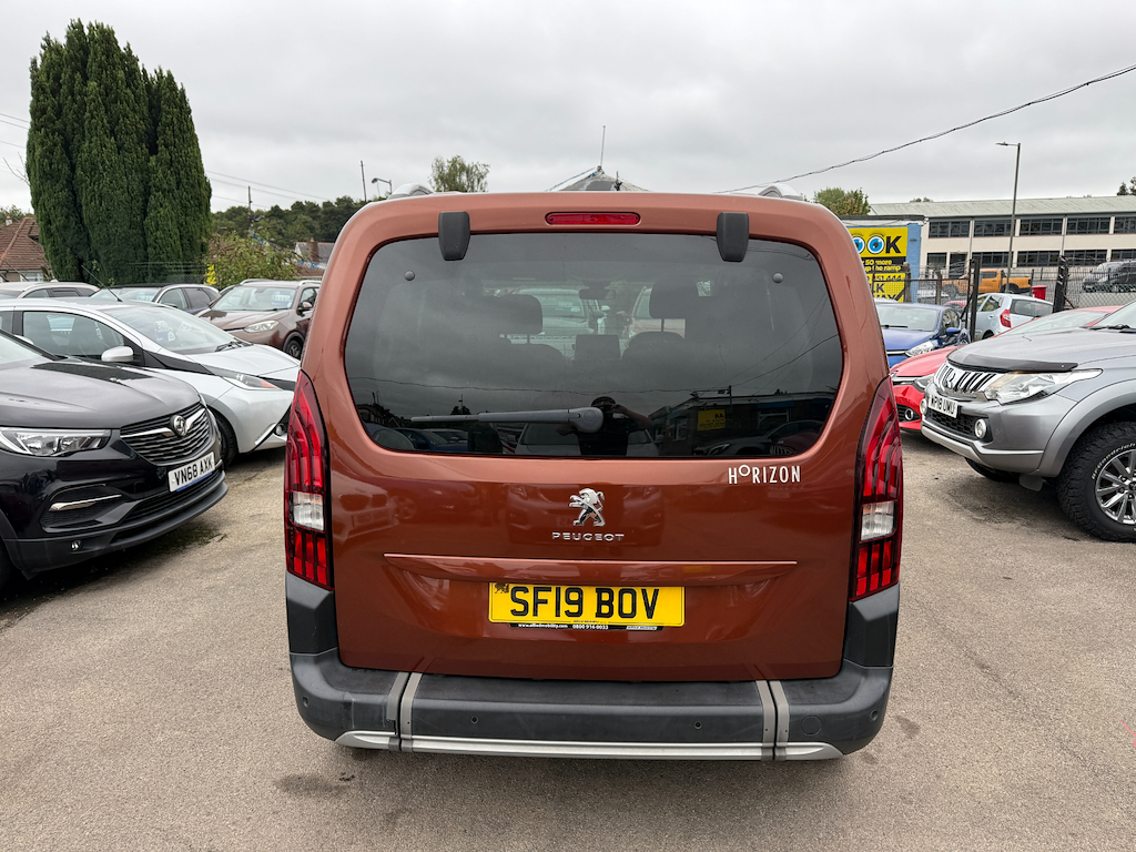 Peugeot Rifter Bluehdi Ss Allure Brown #5