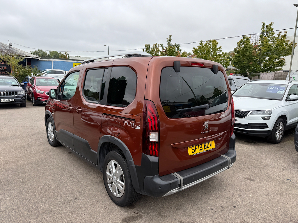 Peugeot Rifter Bluehdi Ss Allure Brown #4