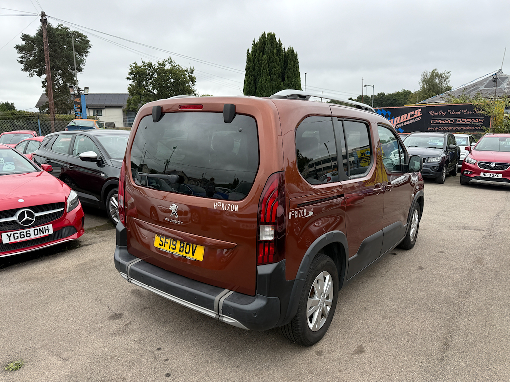 Peugeot Rifter Bluehdi Ss Allure Brown #6