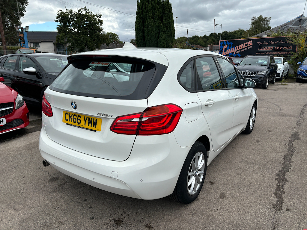 BMW 2 Series Active Tourer Se Active Tourer White #6