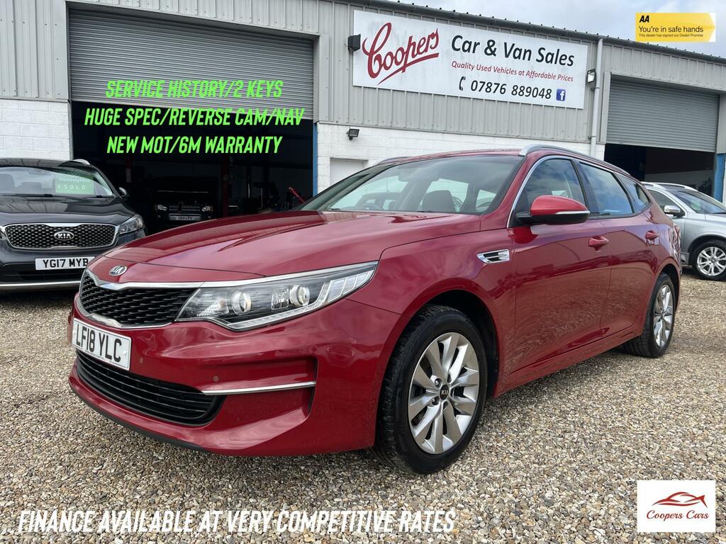 Kia Optima 1.7 Crdi 2 Sportswagon Euro 6 S Red
