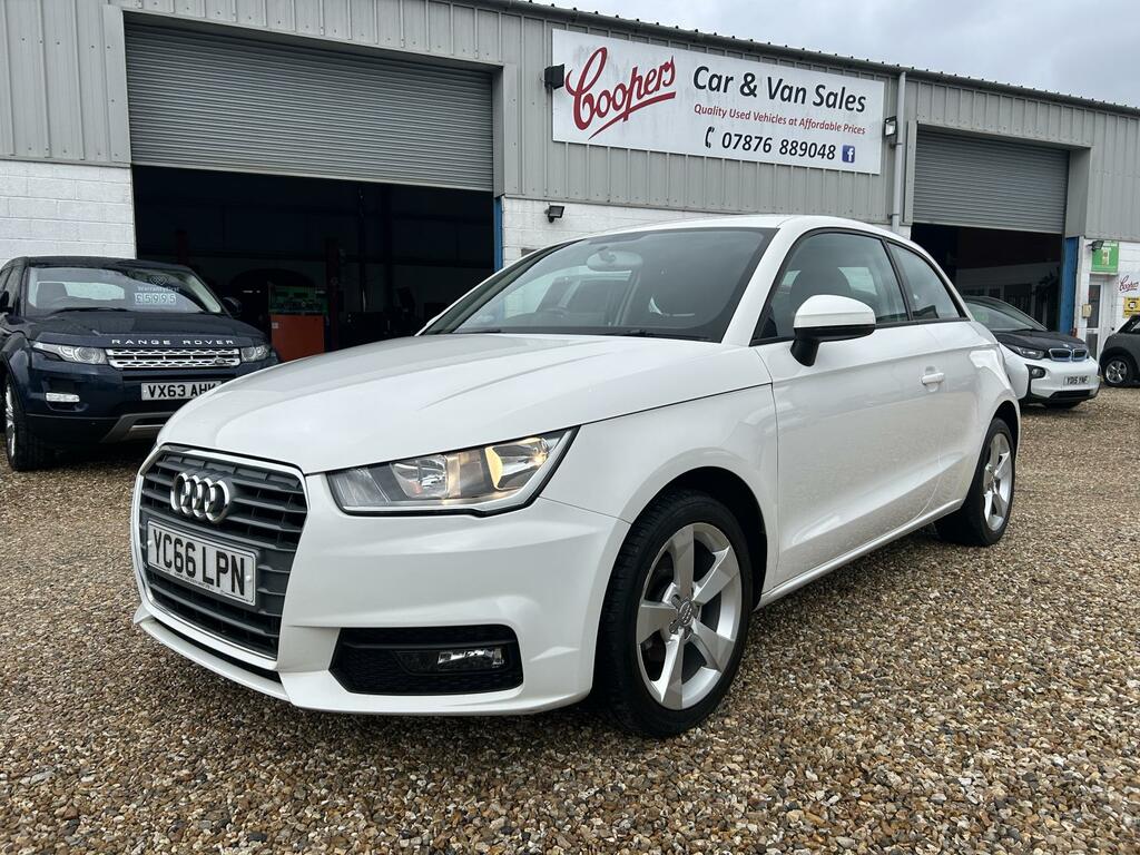 Audi A1 1.0 Tfsi Sport Hatchback Euro 6 White