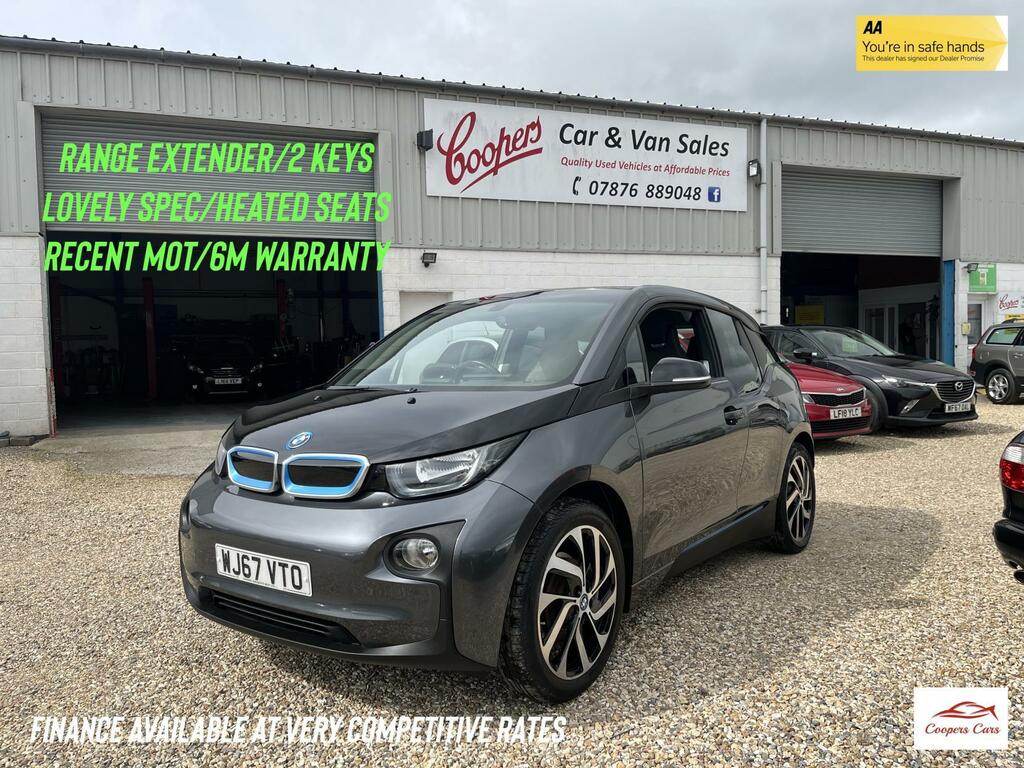 BMW i3 33Kwh Hatchback Plug-in Hybrid Eur Grey