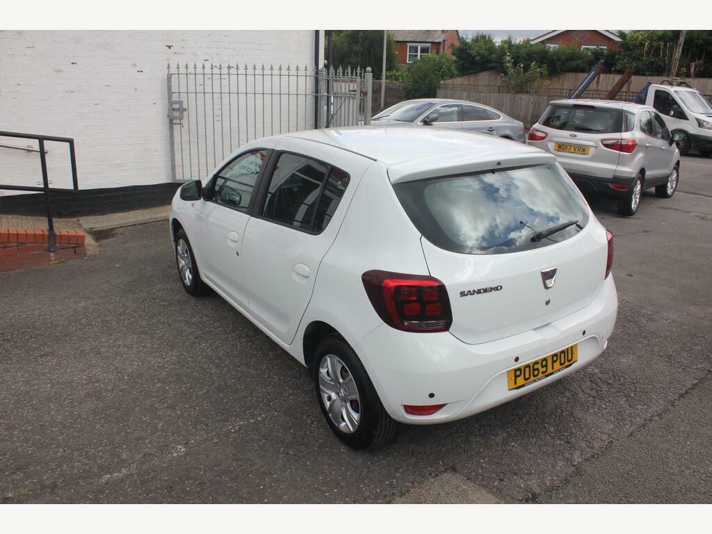 Dacia Sandero 1.0 Sce Comfort Euro 6 White #4