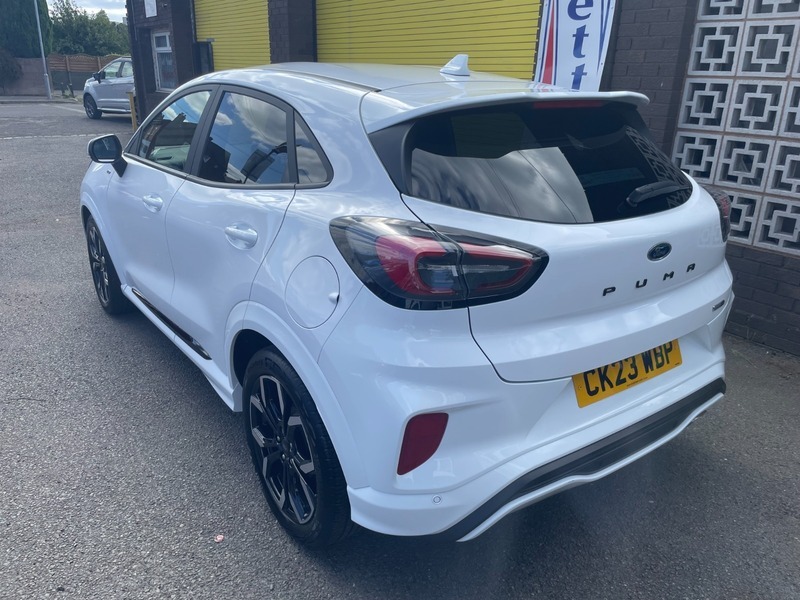 Ford Puma 1.0T Ecoboost Mhev St-line CK23WBP White #5