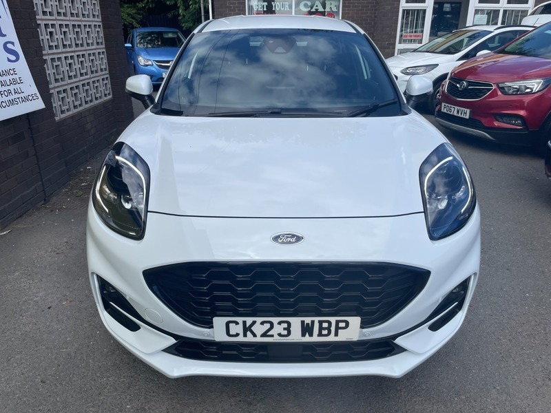 Ford Puma 1.0T Ecoboost Mhev St-line CK23WBP White #2