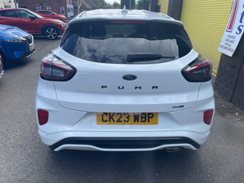 Ford Puma 1.0T Ecoboost Mhev St-line CK23WBP White #6