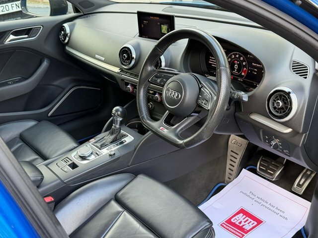 Audi S3 2.0 Tfsi Black Edition Hatchback S Tron Black #11