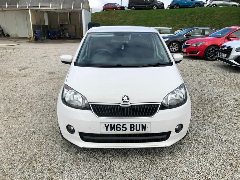 Skoda Citigo 1.0 Mpi Black Edition White #5