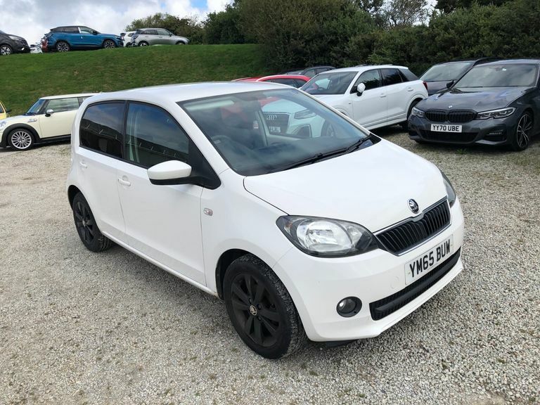 Skoda Citigo 1.0 Mpi Black Edition White