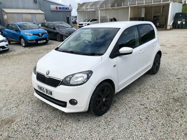 Skoda Citigo 1.0 Mpi Black Edition White #2