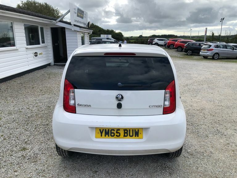 Skoda Citigo 1.0 Mpi Black Edition White #6
