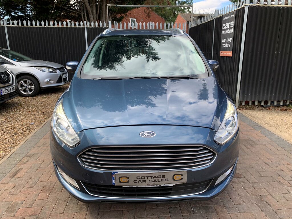 Ford Galaxy 2.0 Ecoblue Titanium Mpv Euro 6 S Blue #4