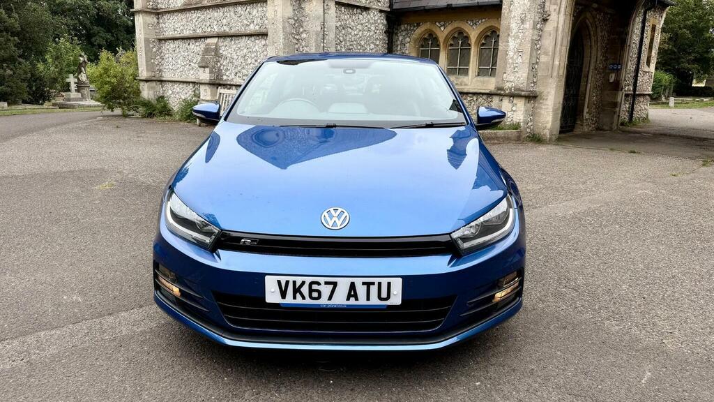 Volkswagen Scirocco Hatchback 2.0 Tdi R-line Dsg Euro 6 Ss 201 Blue