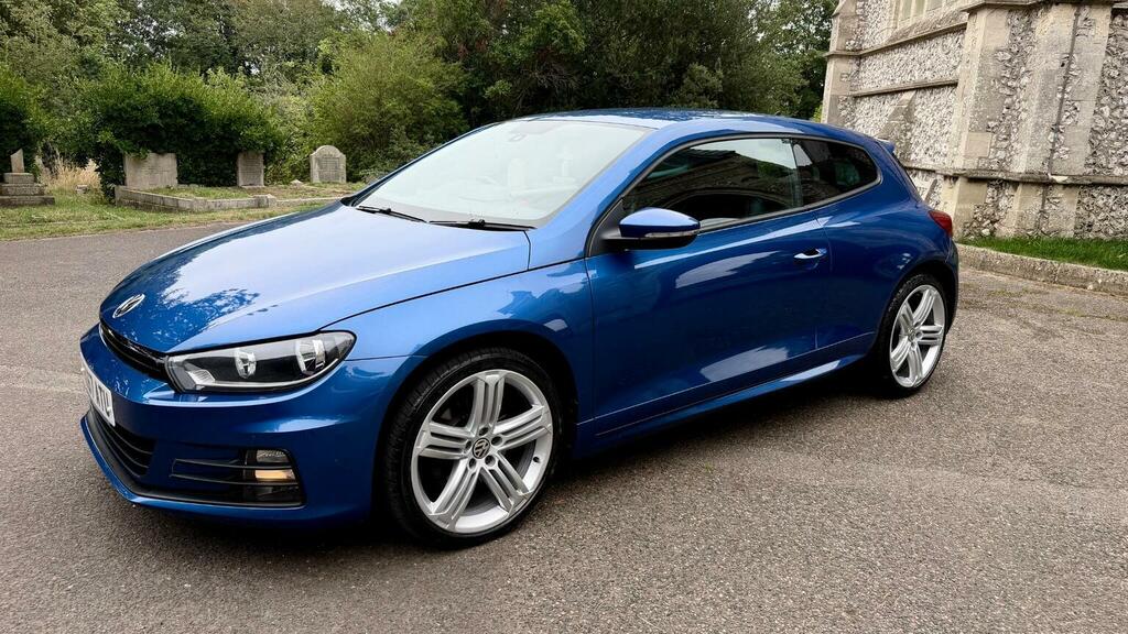 Volkswagen Scirocco Hatchback 2.0 Tdi R-line Dsg Euro 6 Ss 201 Blue #2