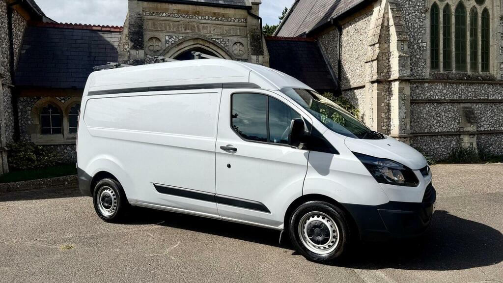 Ford Transit Custom 350 L3 Utility Cab Tipper 2.2 125Ps Blue #57