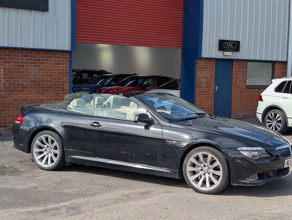 BMW 6 Series 3.0 Sport Steptronic Euro 4 Black