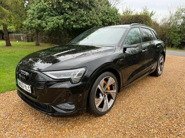 Audi E-tron 55 Vorsprung Suv Quattro 95Kwh Black #4