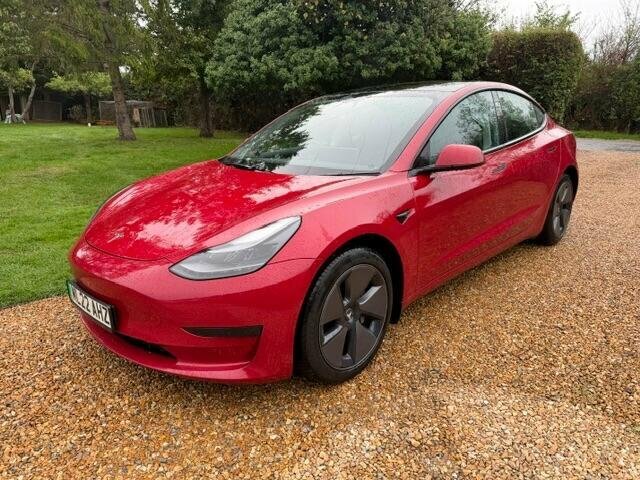 Tesla Model 3 Standard Range Plus Rwd Red #3